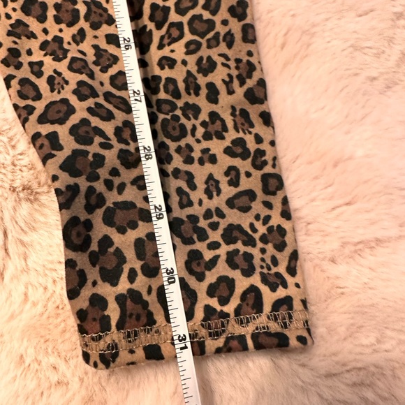 Women’s Leopard Print Leggings Size Small - Picture 2 of 9